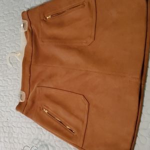 Loft faux skirt with pockets